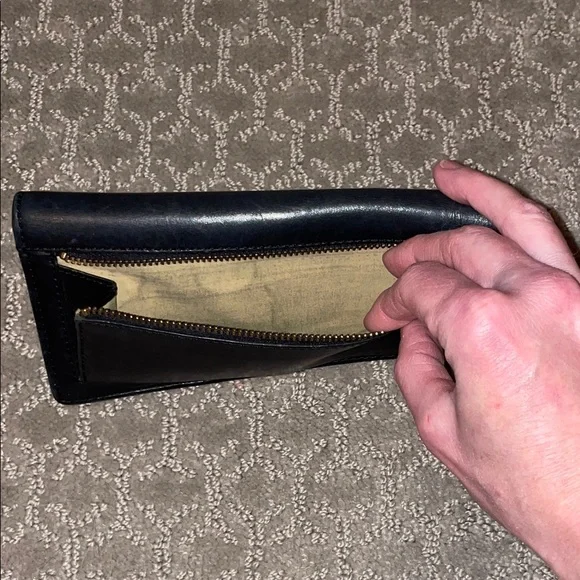 Frye Black Leather Wallet - Picture 6 of 6